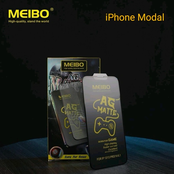 Meibo Iphone AG Matte Imported Glass (10 Pcs Box) - Iphone 14 Pro