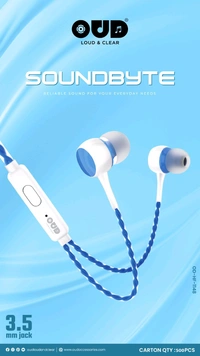 OUD OD-HF-1148 Soundbite Wired Earphone Premium Quality 