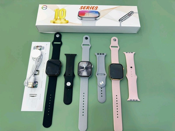 New Series 10 Double Strap Amoled Display Smart Watch Premium Quality 