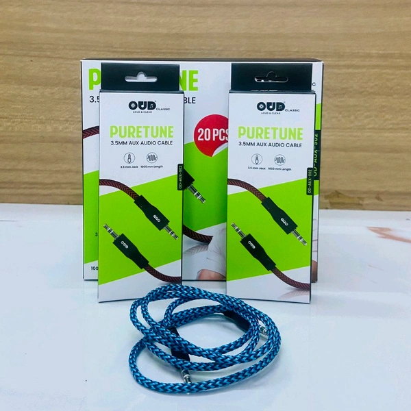 New OUD Classic Puretune 3.5mm Aux Cable 
