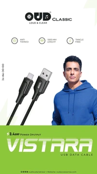 OUD Vistara 3.4Amp TYPE-C Cable (OD-CDC-791 TC)
