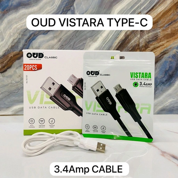 OUD Vistara 3.4Amp TYPE-C Cable (OD-CDC-791 TC)
