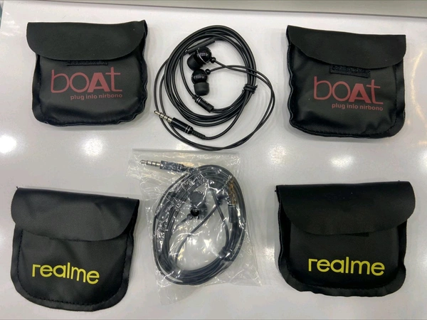 Boat Metal Mic HF 💯% Og Leather Pouch 1by1 Pack