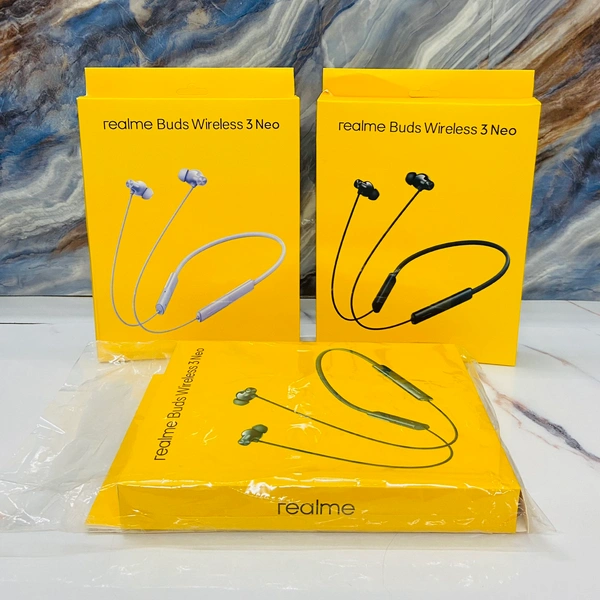 Realme Wireless 3 Neo Magnetic 🧲 On-off Fat Wire Bass Sound