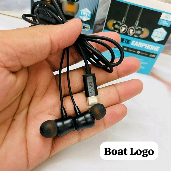 Boat 2540 Type-C Metal & Megantic Earphone Super Premium Quality 