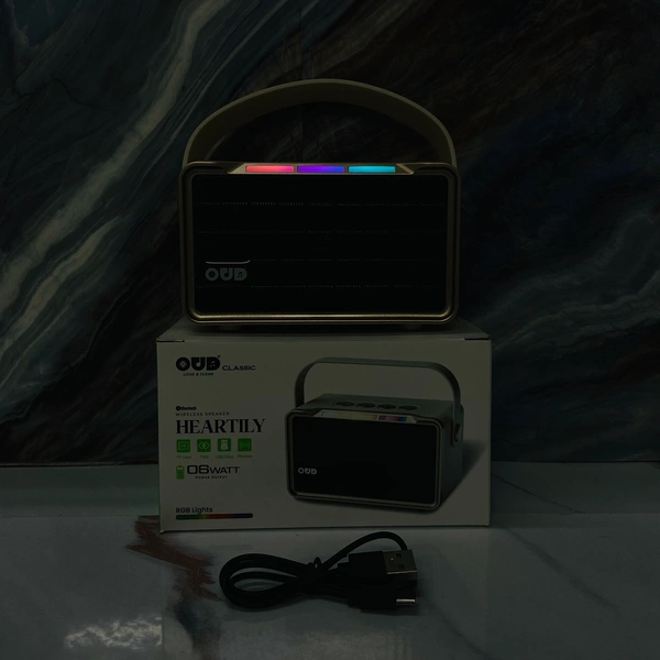 OUD New Heartily 6watt Bluetooth Speaker 🔊