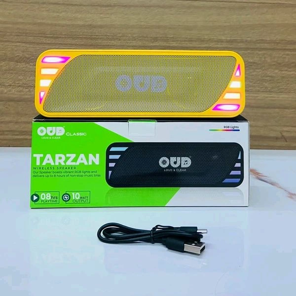 OUD Tarzan 10Watt RGB Light Wireless Bluetooth Speaker 🔊