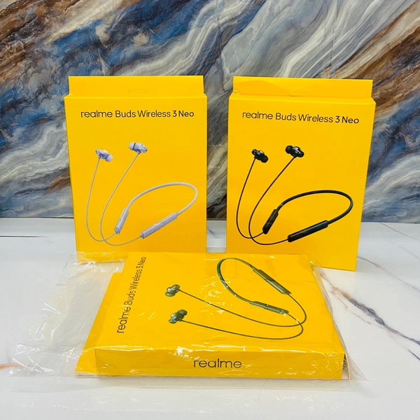 Realme Wireless 3 Neo Magnetic 🧲 On-off Fat Wire Bass Sound