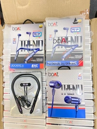 Boat Rockerz (181) 💯% Og Neckband switch On Off+ Touch + Vibration +Sensor+350mAh big Battery 