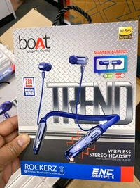 Boat Rockerz (181) 💯% Og Neckband switch On Off+ Touch + Vibration +Sensor+350mAh big Battery 