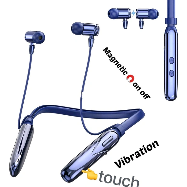 Boat Rockerz (181) 💯% Og Neckband switch On Off+ Touch + Vibration +Sensor+350mAh big Battery 