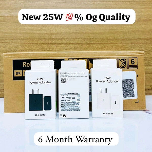 New Modal 25W 💯% Original Pd Dock Fast Charging Supported 6 Month Warranty 