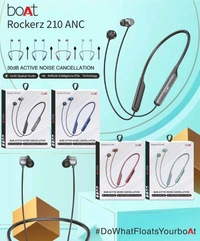 Boat Rockerz 210 Anc Megantic on-Off + Megantic Ear+ Fate Wire+ Big Battery 🔋