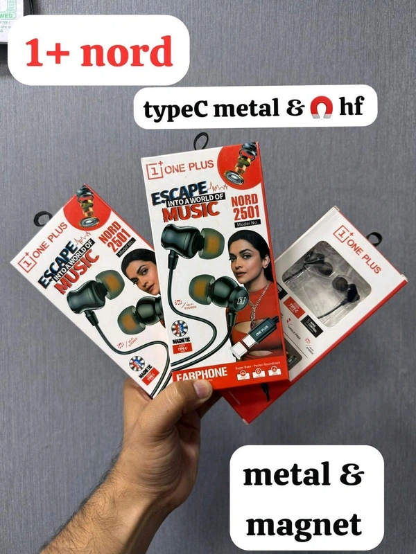 OnePlus Nord 2501 Type-C  Metal & Megantic Earphone 