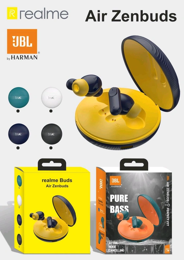 New Zenbuds Dolby Audio Perfect Fit Earbuds 💯% Og Quality  - JBL