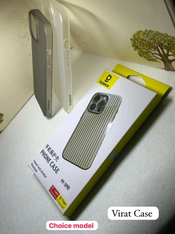 New Baseus Original Case Box Packing Virat Kohli Design  - Iphone 12 Pro