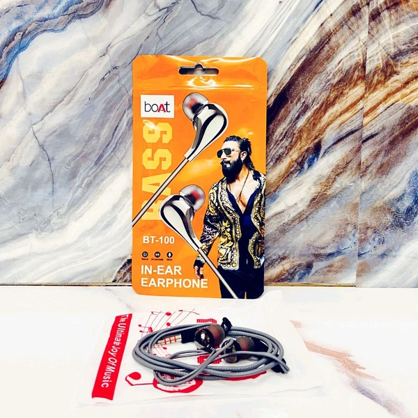 Boat BT-100 In-Ear Earphone Bass Sound Quality 