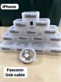 IPhone X Foxxcon Data Transfer Cable Fast Charge 1by1 Dabbi China 🇨🇳 Pack 