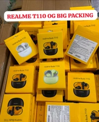 Realme Buds T110 Og Quality Super Sound Multi Colour Earbuds 