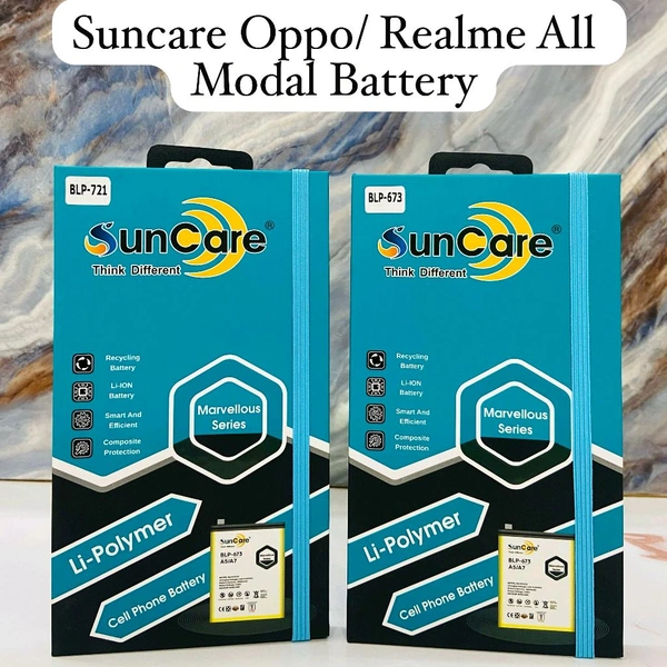 Suncare Marvellous Series OPPO & REALME Android Modal Battery 🔋 Li-polymer  - Blp-809