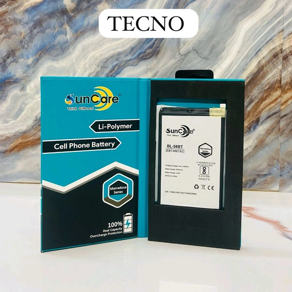 Suncare Marvellous Series TECNO & Motorola Android Modal Battery 🔋 Li-polymer  - 30-UT