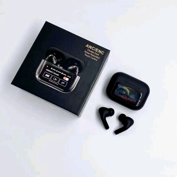 Airpods Pro 2 Black Display Earbuds 💯% Og Quality Anc Working Pure Og 