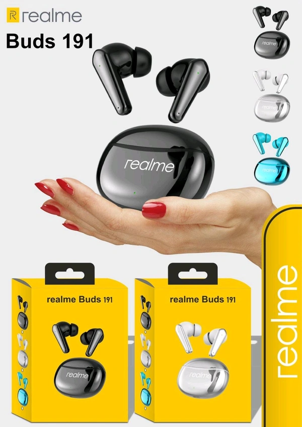 Realme 191 buds Super Sound Quality All Shining Dabbi & Buds 1by1 lamination