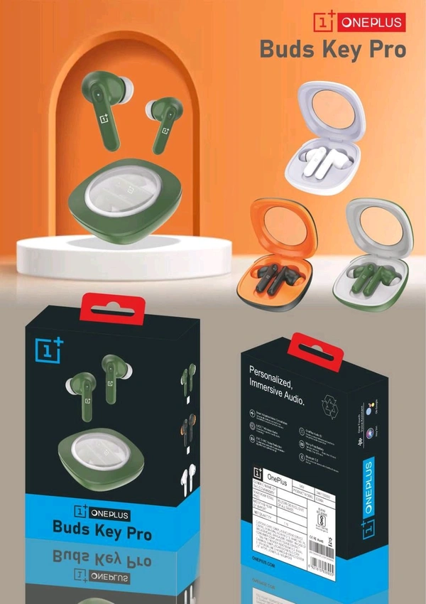 Oneplus  key Pro 💯% Og Transparent Buds 1by1 Lamination 200 Pcs Ctn