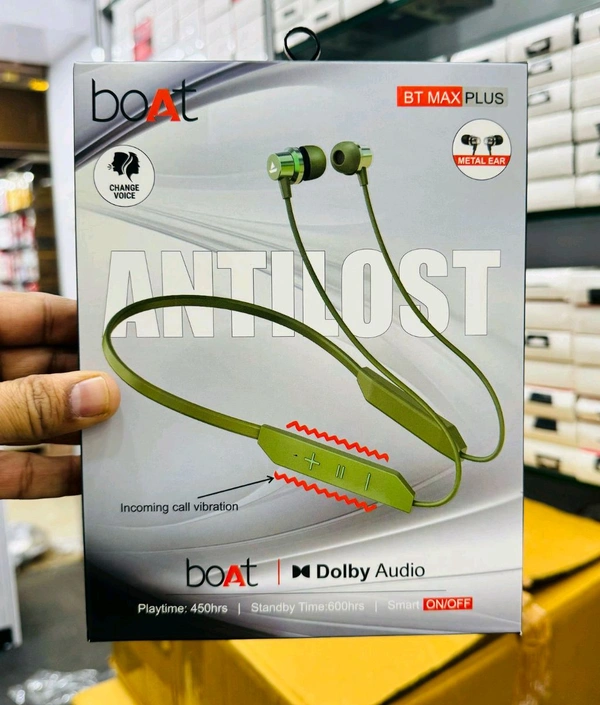 Boat Bt Max Plus 💯% Og Full Vibration 📳+ Matte finish+ All Shiny Button + Fate Wire