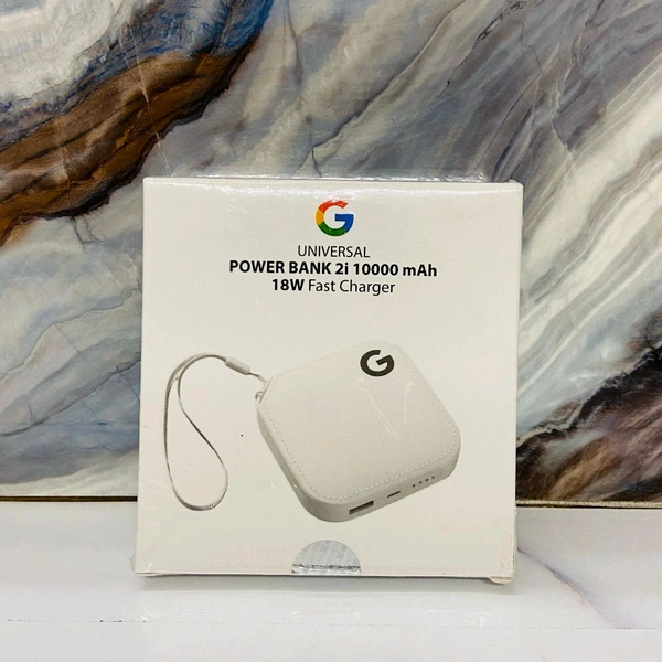 Google Pocket Size Universal Power Bank 2i 10000mAh 18W Fast Charger 1 Year Warranty 