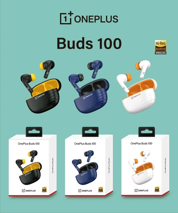 OnePlus (100) Airbuds 💯% Og extra bass Sound 1by1 lamination 200 Pcs Ctn