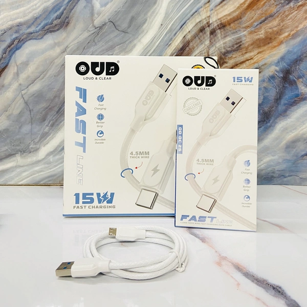 OUD DC-25 Fast Line 15W Micro Usb (V8) Cable Grip Cable 