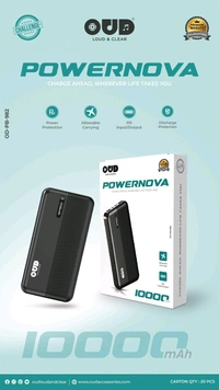 OUD  New PowerNova 10000mAh Power Bank With 6 Month Warranty 