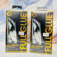 G-Tel Full Glue Glass 💯% Supported Fingerprint Unlock Premium Quality - Samsung S22 Ultra