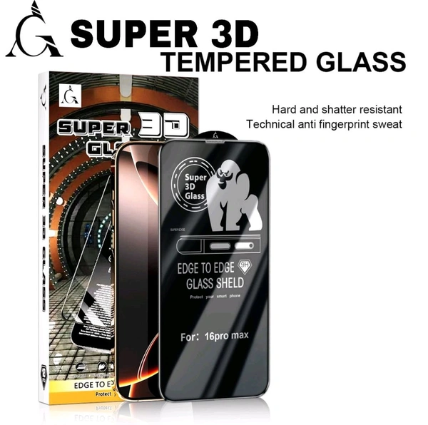 SAMSUNG AG Super 3D TEMPERED GLASS IMPORTED QUALITY  - Sam M21