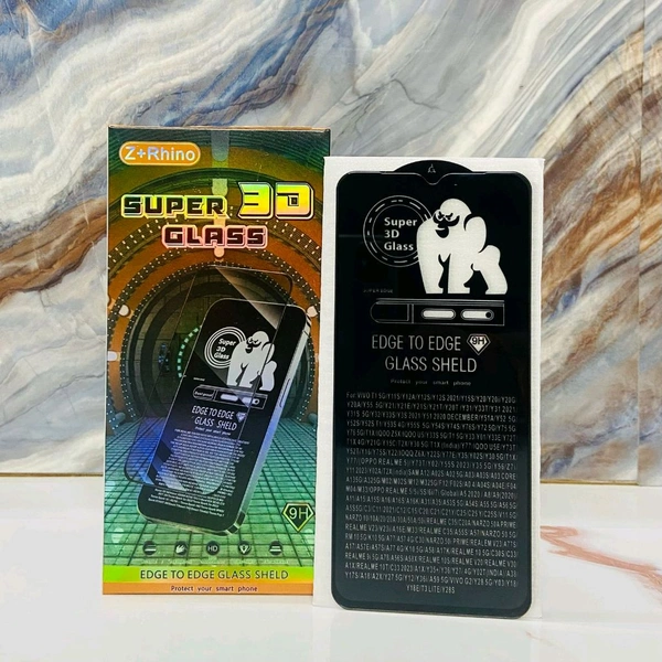 Redmi/ MI AG Super 3D TEMPERED GLASS IMPORTED QUALITY  - Note 9 Pro