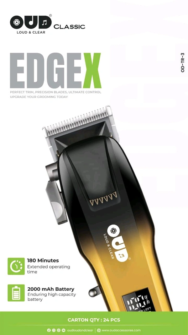 OUD New TR-3 EDGEX Perfect Trimmer Super Quality