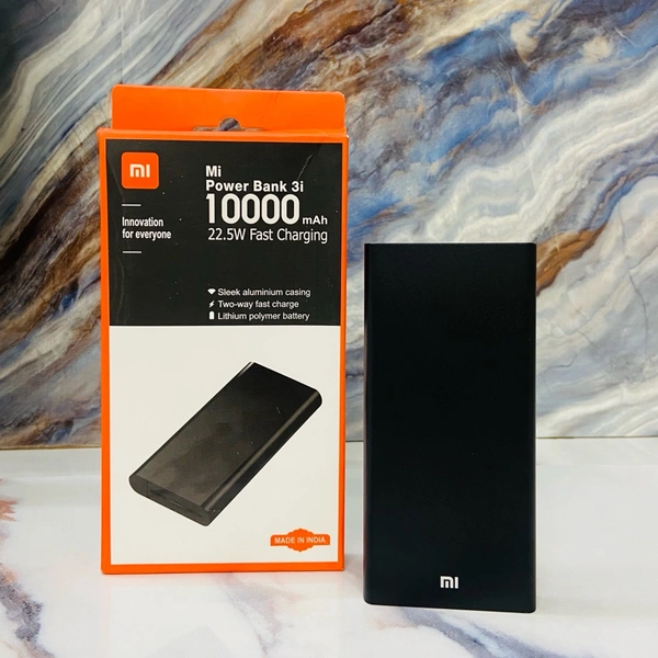 Mi  New Power Bank 3i 10000mAh Metal Body 22.5 W Fast Charging  - Mi
