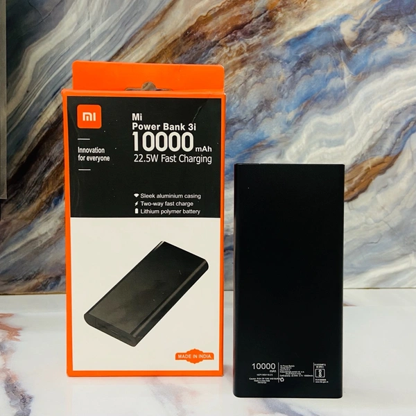 Mi  New Power Bank 3i 10000mAh Metal Body 22.5 W Fast Charging  - Mi