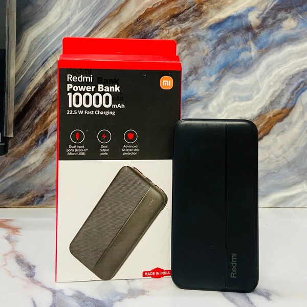 Mi  New Power Bank 10000mAh Plastic Body 22.5W Fast Charging 