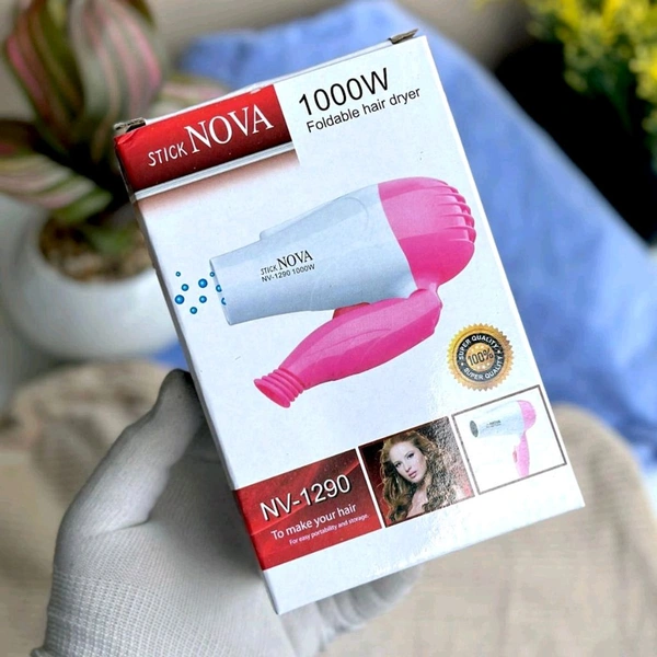 Nova New 1290 Hair Dryer Multi Colour 