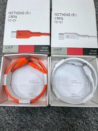 Nothing 65W 💯% Og Quality Cable Type-C To Ty-C Port Multi Coloure 