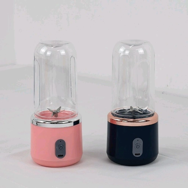 Portable Electric Juicer Blender – USB Rechargeable, 4 Blades, 520ml, 40W Powerful Motor for Smoothies & Juices 