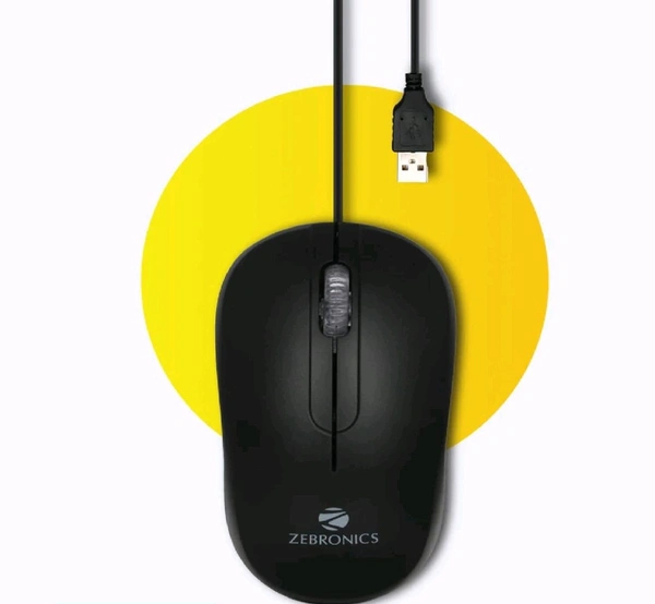 ZEBRONICS ZEB-Sprint Wired Mouse 