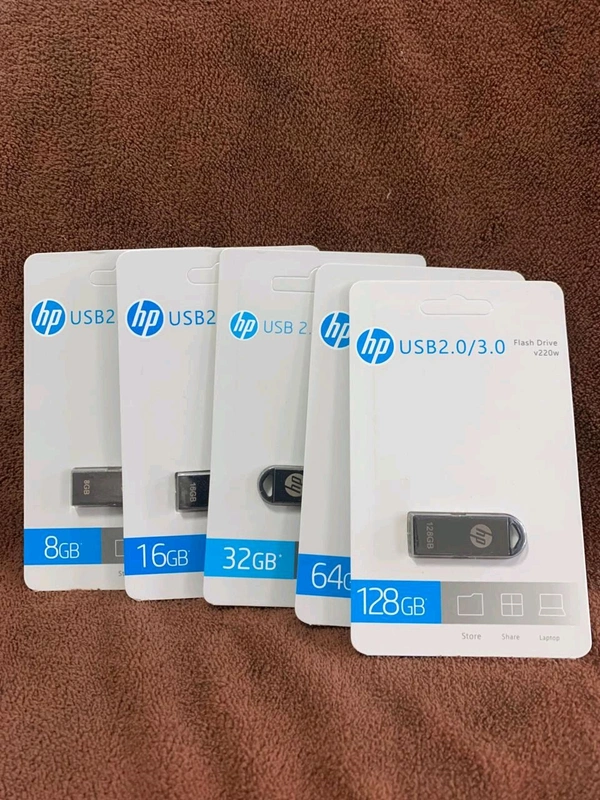 Hp USB 2.0/3.0 Flash Drive Metal Pendrive  - 64GB
