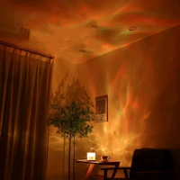 Projector Lights Ocean Wave, Romantic Warm Ocean Wave Water Night Light Projector 3D Water Wave Effect, Romantic LED Light Projector Projection Lamps Crystal Table Lamp for Bedroom Decor