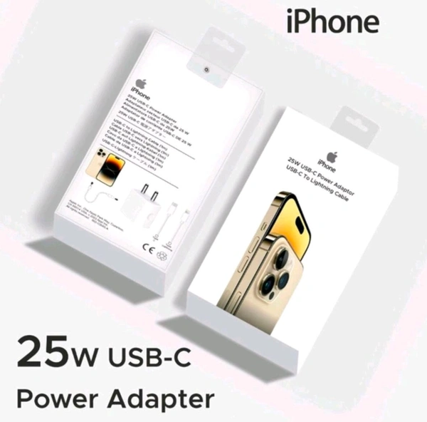 Iphone 25W C To Lighting Charger Best Quality With Cable 