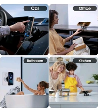 New K-009 Vacuum Magnetic Phone Holder Stand for Magsafe, 360° Adjustable 