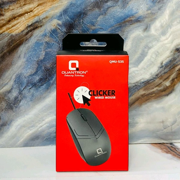 QUANTRON QMU-523 Wired Mouse Best Quality 