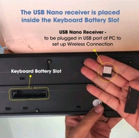Zebronics Champion 107 Wireless Usb Keyboard Mouse Combo Pack 